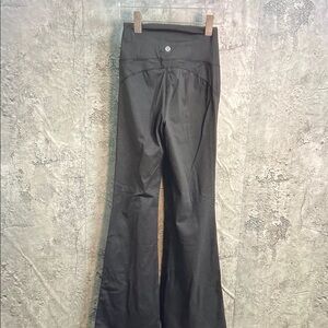 Lululemon Black Flare Yoga Pants 4